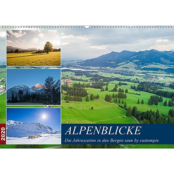 Alpenblicke (Wandkalender 2020 DIN A2 quer)