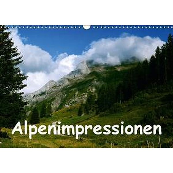 Alpenimpressionen, Region Schweiz/Frankreich (Wandkalender 2016 DIN A3 quer), HM-Fotodesign