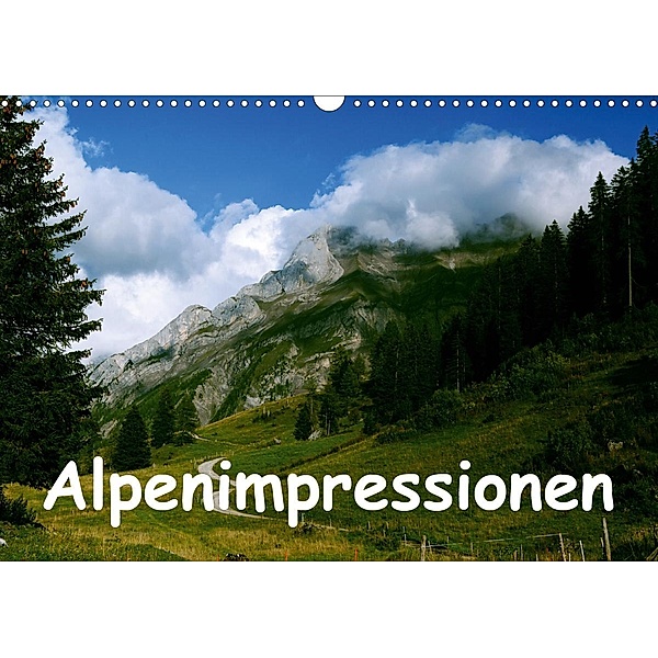 Alpenimpressionen, Region Schweiz/Frankreich (Wandkalender 2021 DIN A3 quer), HM-Fotodesign