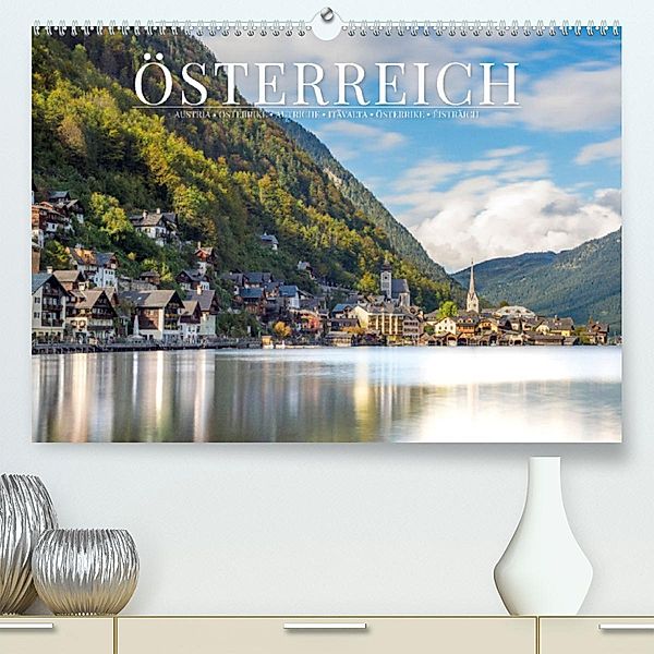 Alpenland Österreich (Premium, hochwertiger DIN A2 Wandkalender 2023, Kunstdruck in Hochglanz), Benjamin Lederer