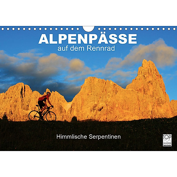 Alpenpässe auf dem Rennrad Himmlische Serpentinen (Wandkalender 2020 DIN A4 quer), Matthias Rotter