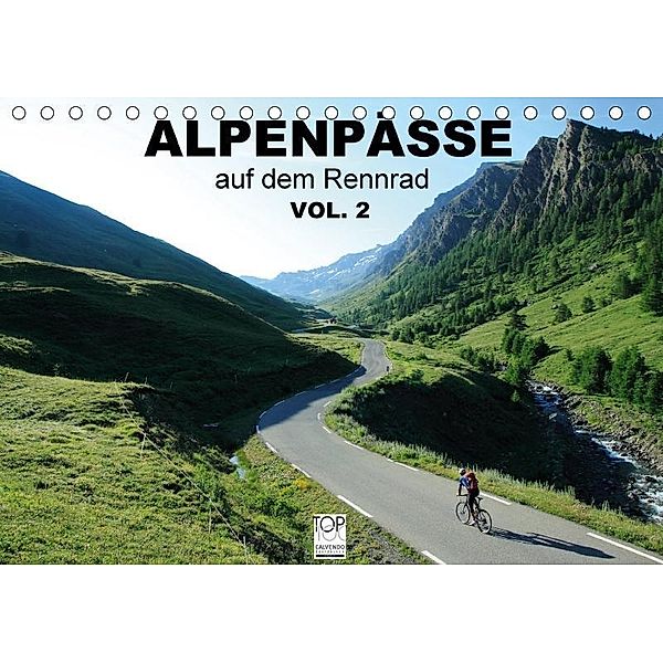 Alpenpässe auf dem Rennrad Vol. 2 (Tischkalender 2017 DIN A5 quer), Matthias Rotter