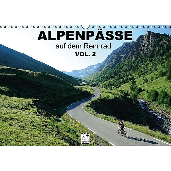 Alpenpässe auf dem Rennrad Vol. 2 (Wandkalender 2017 DIN A3 quer), Matthias Rotter
