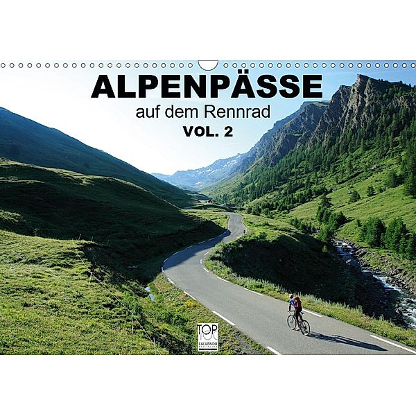 Alpenpässe auf dem Rennrad Vol. 2 (Wandkalender 2021 DIN A3 quer), Matthias Rotter