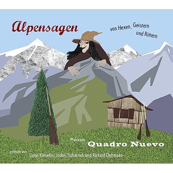 Alpensagen - von Hexen, Geistern und Rittern, 1 Audio-CD, Julia Schölzel