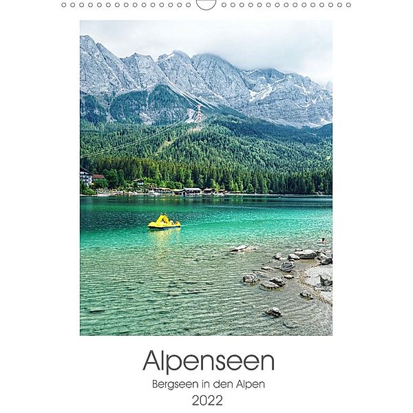 Alpenseen (Wandkalender 2022 DIN A3 hoch), Franziska Petersen