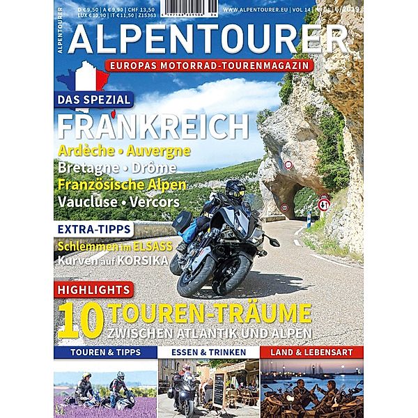 ALPENTOURER SPEZIAL FRANKREICH, Stephan Fennel, Snezana Simicic, Thomas Krämer, Stephan Säger