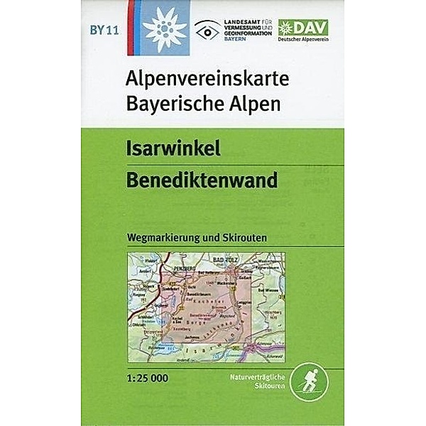 Alpenvereinskarte Isarwinkel, Benediktenwand