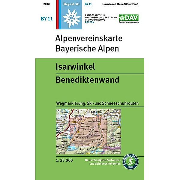 Alpenvereinskarte Isarwinkel, Benediktenwand