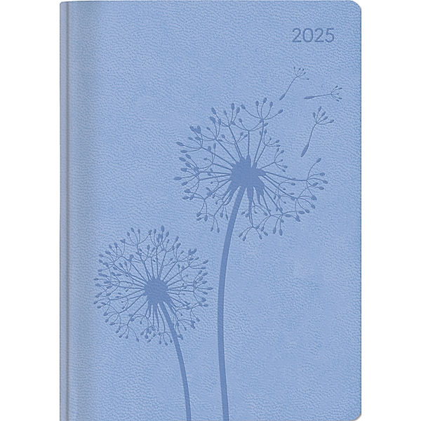 Alpha Edition - Ladytimer Deluxe Sky 2025, 10,7x15,2cm, Kalender mit 192 Seiten, Notizmöglichkeiten nach jeden Tag und internationales Kalendarium