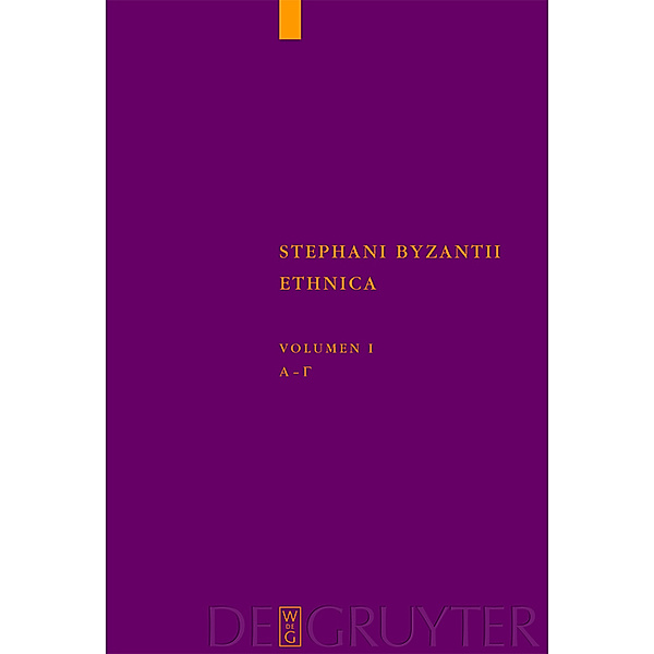 Alpha - Gamma / Corpus Fontium Historiae Byzantinae - Series Berolinensis Bd.43/1