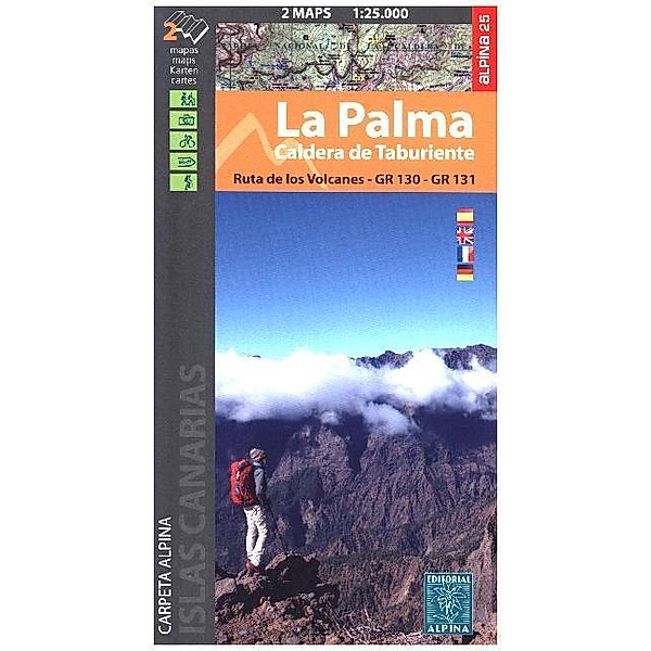 alpina 25 / La Palma, Set of 2 maps