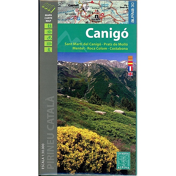 Alpina Wanderkarte / Canigo