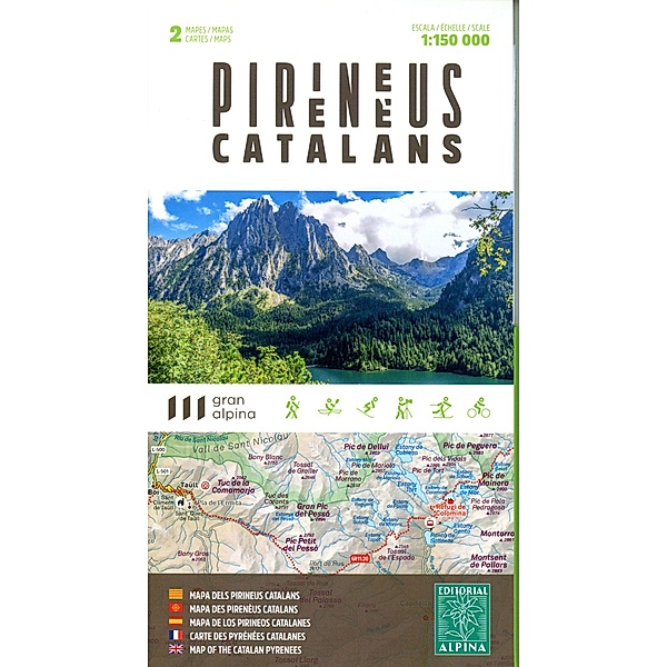 Alpina Wanderkarte / Pirineus Catalans