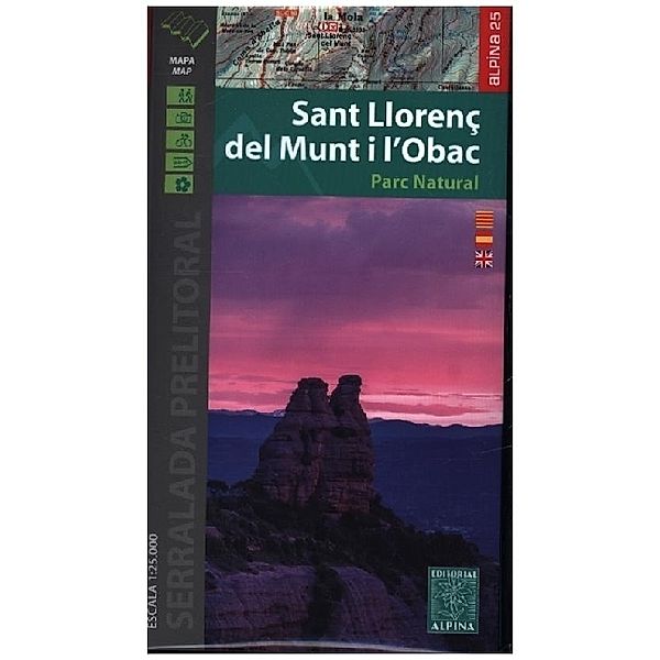 Alpina Wanderkarte / Sant Llorenc Munt