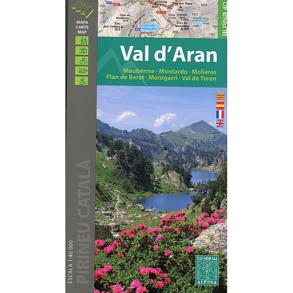 Alpina Wanderkarte / Val d'Aran