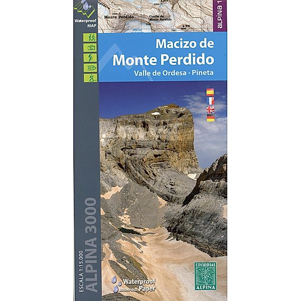 Alpina Wanderkarte / Wanderkarte Macizo Mount Perdido