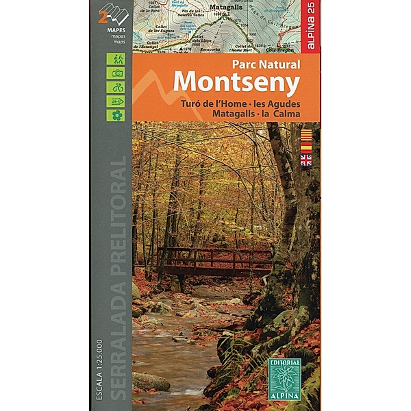 Alpina Wanderkarten / Montseny