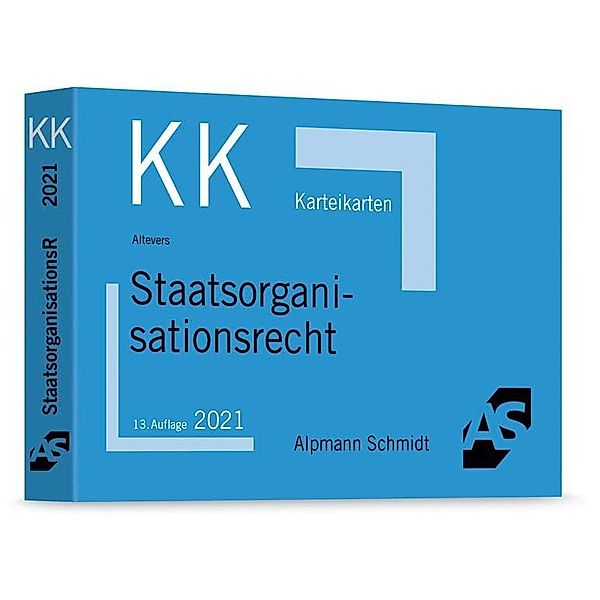 Alpmann-Cards, Karteikarten (KK) / Staatsorganisationsrecht, Ralf Altevers