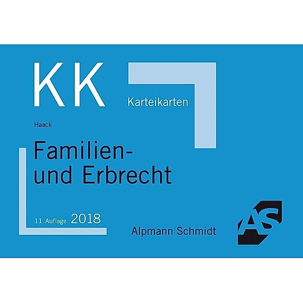 Alpmann-Cards, Karteikarten (KK): Familien- und Erbrecht, Claudia Haack