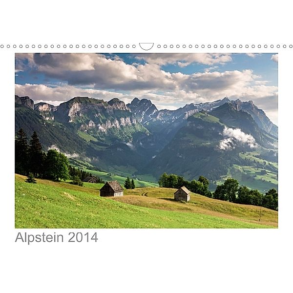 Alpstein 2014 (Wandkalender 2014 DIN A4 quer), kalender365.com