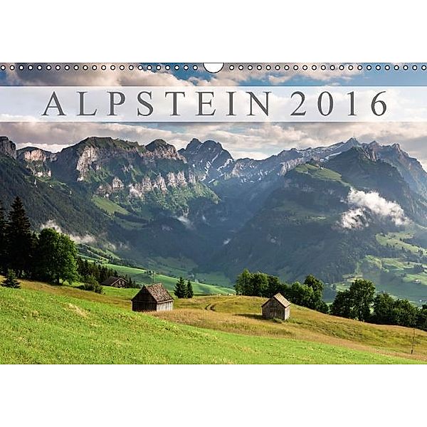 Alpstein 2016 (Wandkalender 2016 DIN A3 quer), Kalender365.com