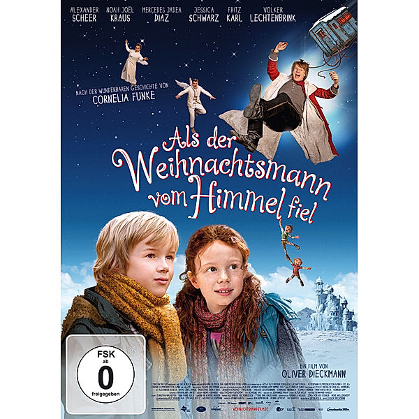 Als der Weihnachtsmann vom Himmel fiel, Cornelia Funke