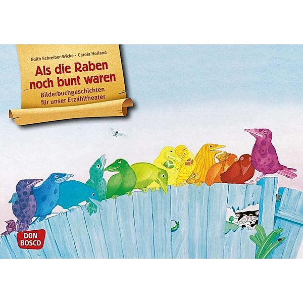 Als die Raben noch bunt waren. Kamishibai Bildkartenset, Edith Schreiber-Wicke