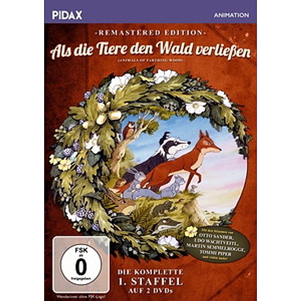 Als die Tiere den Wald verließen - Die komplette 1. Staffel, Colin Dann, Valerie Georgeson, Steve Walker