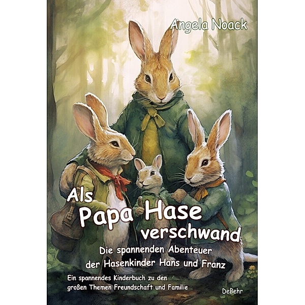 Als Papa Hase verschwand - Die spannenden Abenteuer der Hasenkinder Hans und Franz - Ein spannendes Kinderbuch zu den grossen Themen Freundschaft und Familie, Angela Noack