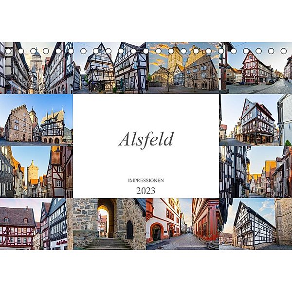 Alsfeld Impressionen (Tischkalender 2023 DIN A5 quer), Dirk Meutzner