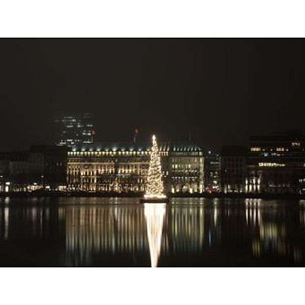 Alster bei Nacht Hamburg - 2.000 Teile (Puzzle)