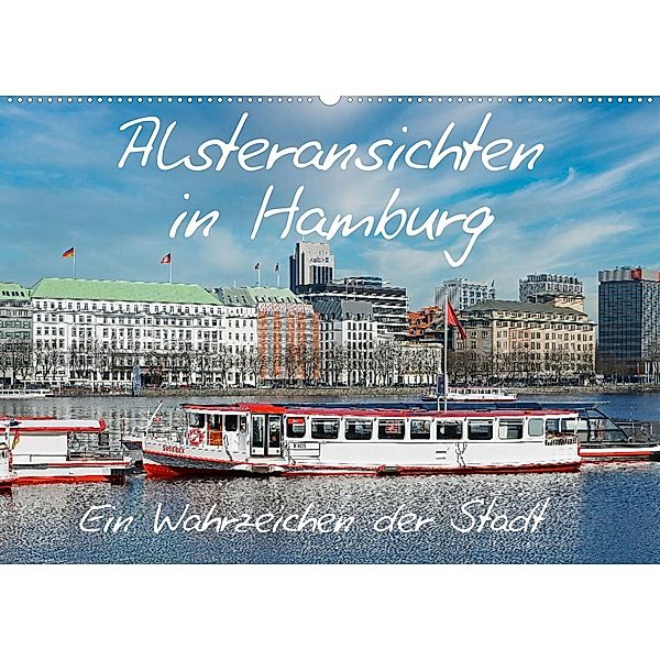 Alsteransichten in Hamburg (Wandkalender 2023 DIN A2 quer), Sarnade