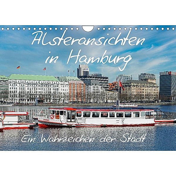 Alsteransichten in Hamburg (Wandkalender 2023 DIN A4 quer), Sarnade