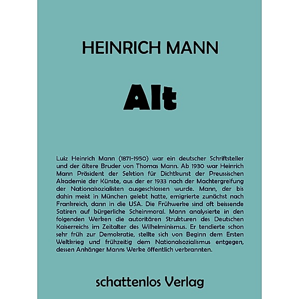 Alt, Heinrich Mann