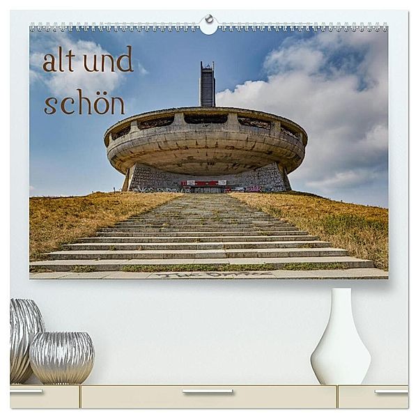 alt und schön (hochwertiger Premium Wandkalender 2025 DIN A2 quer), Kunstdruck in Hochglanz, Calvendo, Dorothea Oldani