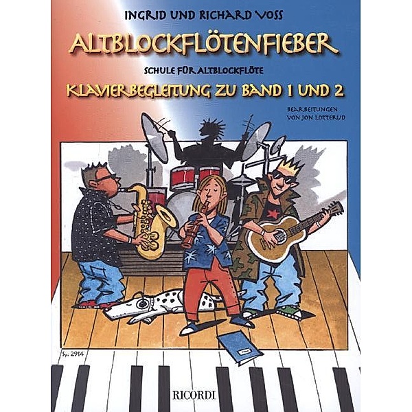 Altblockflötenfieber, Klavierbegleitung.Bd.1-2, Ingrid Voss, Richard Voss