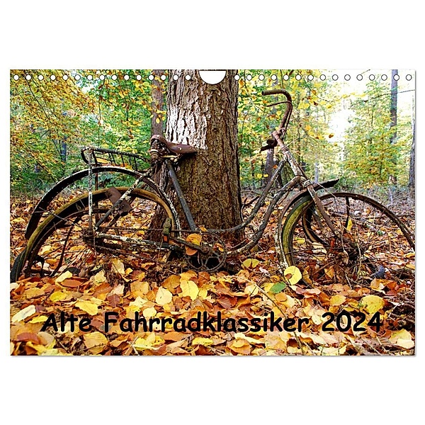 Alte Fahrradklassiker 2024 (Wandkalender 2024 DIN A4 quer), CALVENDO Monatskalender, Dirk Herms