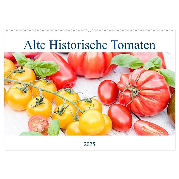 Alte Historische Tomaten (Wandkalender 2025 DIN A2 quer), CALVENDO Monatskalender, Calvendo, EFLStudioArt