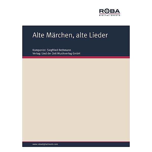 Alte Märchen, alte Lieder, Siegfried Bethmann, Axel Salin