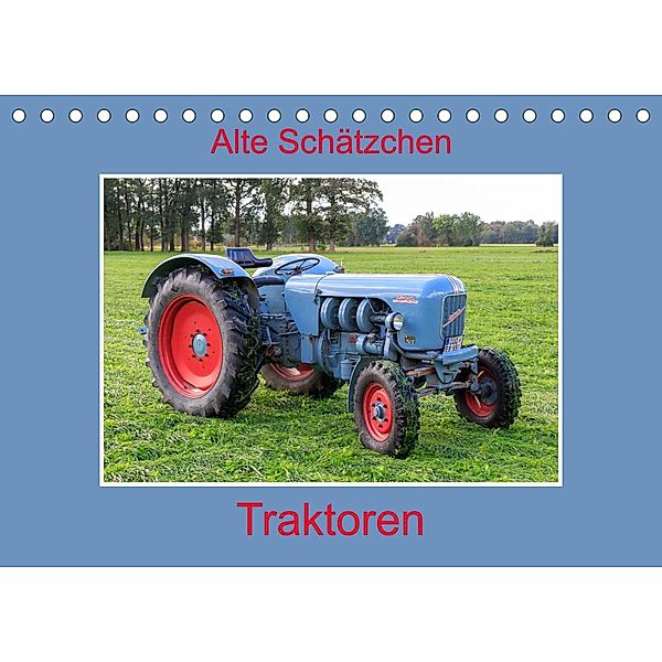Alte Schätzchen - Traktoren (Tischkalender 2023 DIN A5 quer), Marion Maurer