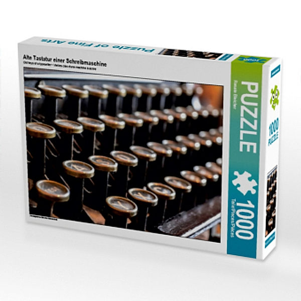 Alte Tastatur einer Schreibmaschine (Puzzle), Renate Bleicher
