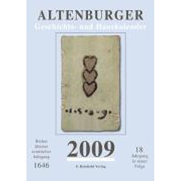 Altenburger Geschichts- und Hauskalender 2009