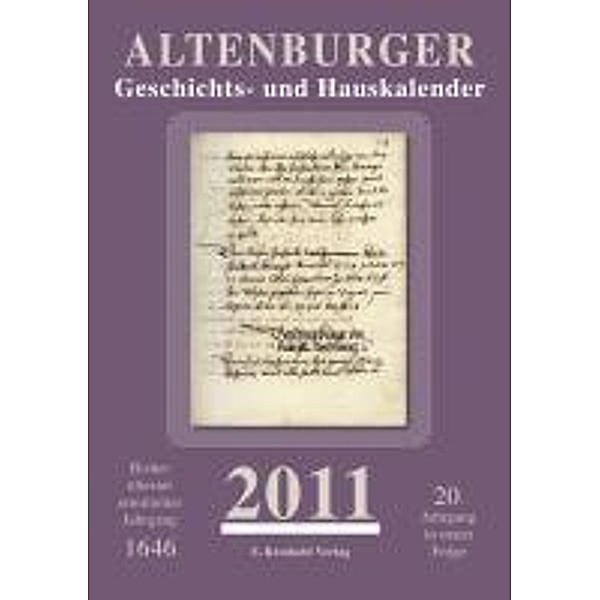 Altenburger Geschichts- und Hauskalender 2011