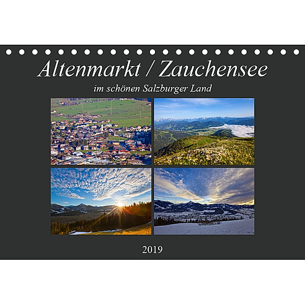 Altenmarkt / Zauchensee (Tischkalender 2019 DIN A5 quer), Christa Kramer
