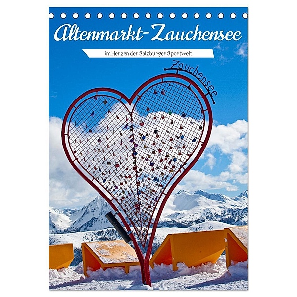 Altenmarkt-Zauchensee (Tischkalender 2024 DIN A5 hoch), CALVENDO Monatskalender, Calvendo, Christa Kramer