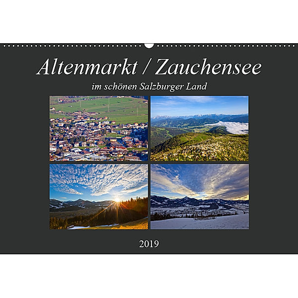 Altenmarkt / Zauchensee (Wandkalender 2019 DIN A2 quer), Christa Kramer