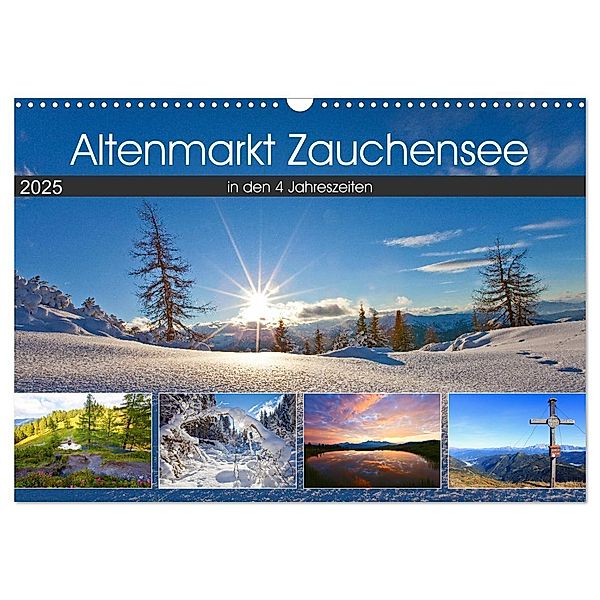 Altenmarkt Zauchensee (Wandkalender 2025 DIN A3 quer), CALVENDO Monatskalender, Calvendo, Christa Kramer