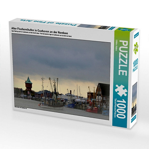 Alter Fischereihafen in Cuxhaven an der Nordsee (Puzzle), Ulrike Adam