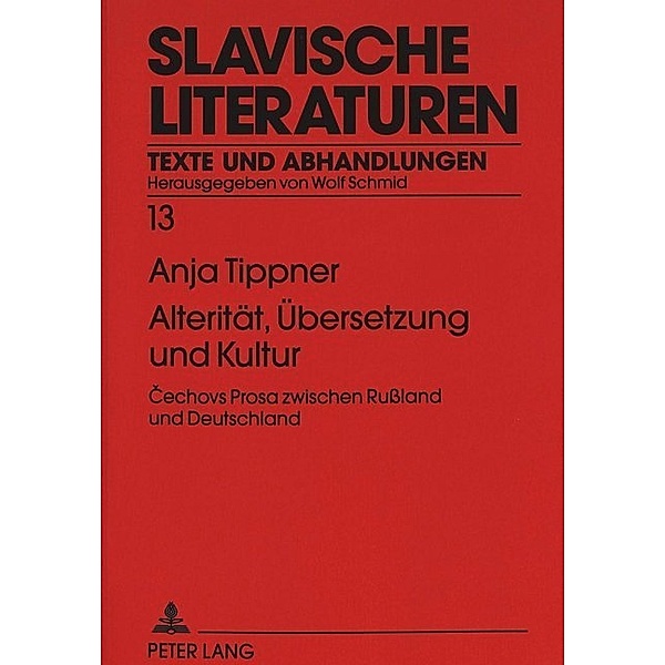 Alterität, Übersetzung und Kultur, Anja Tippner